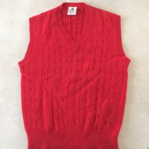 Men’s cotton sweater vest